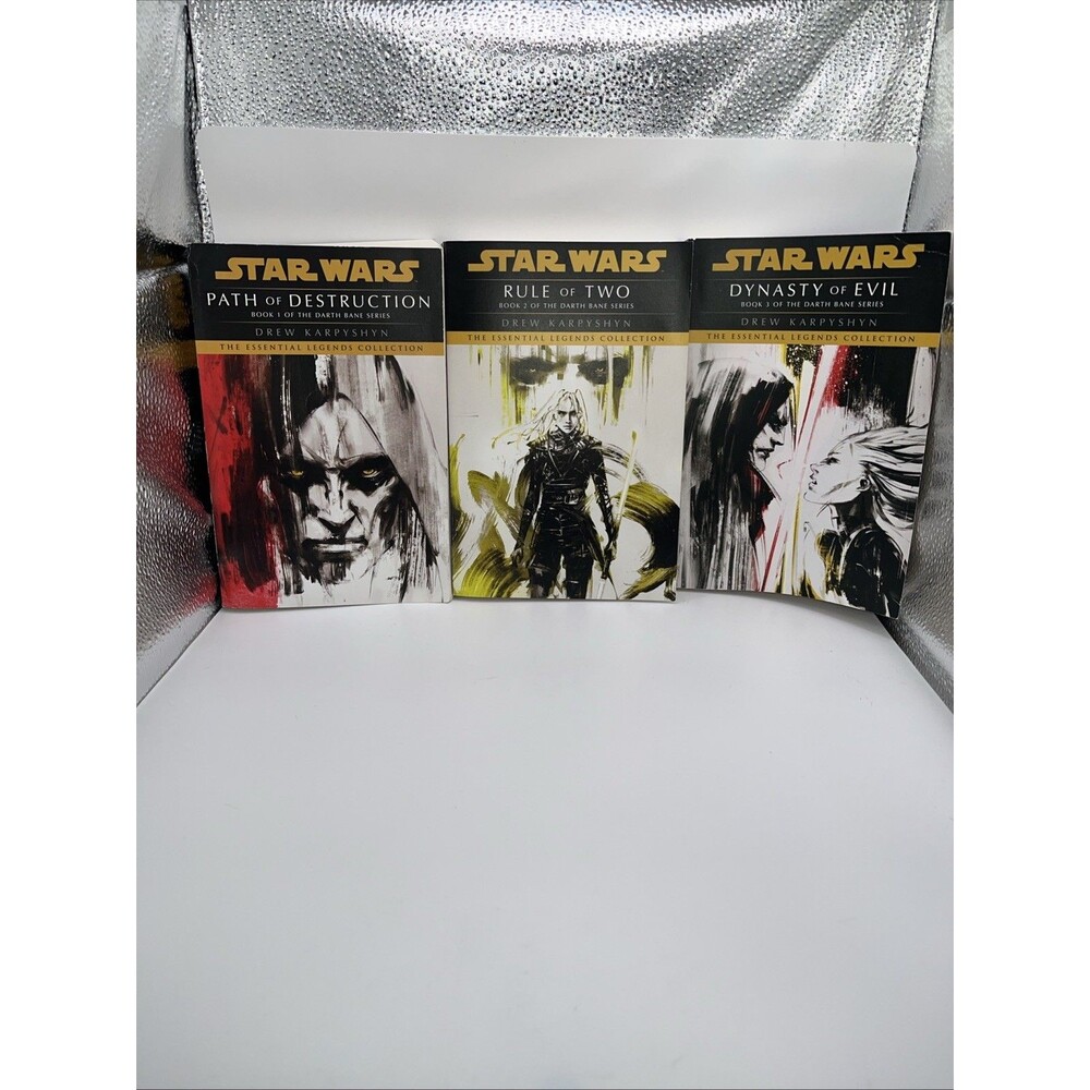 Star Wars Legends: The Darth Bane Series by Drew Karpyshyn 3 Books Set - PB